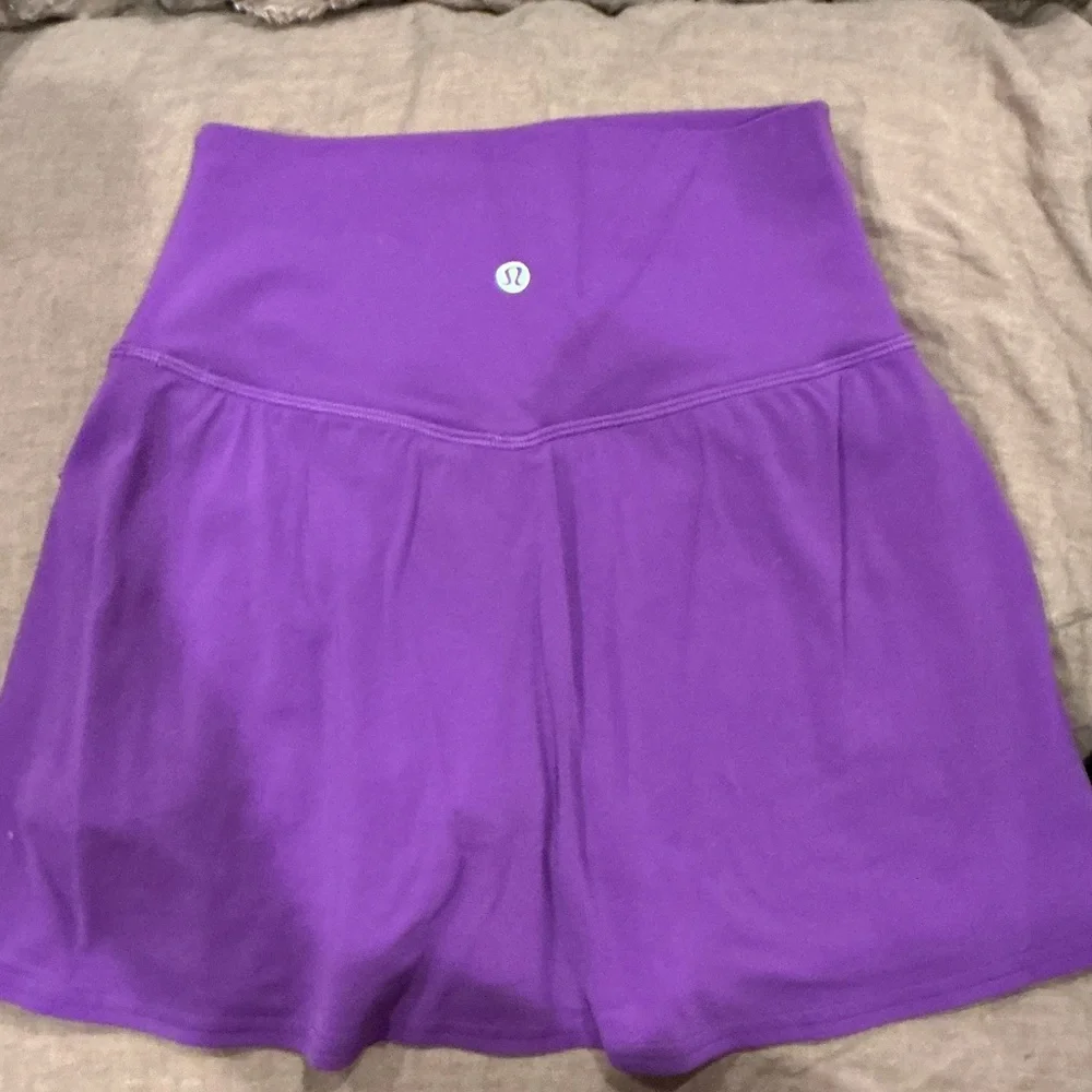 Purple Women's lululemon tennis skirt
